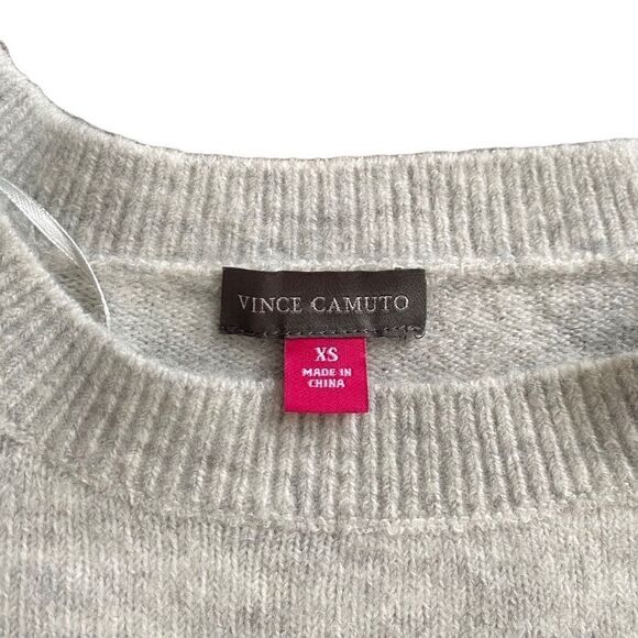 Vince Camuto Balloon Sleeve Puff Grey XS Oversized - Picture 3 of 5